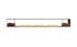 Ecosmart Fire Flex 158PN.BX2 Peninsula Fireplace Insert - Black Finish / Stainless Steel Burner - ESF.FX.158PN.BX2